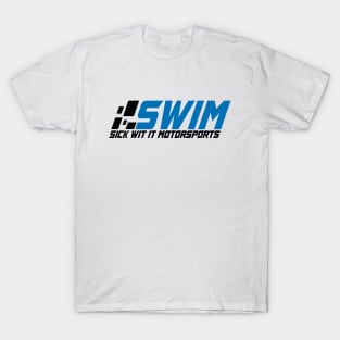 SWIM Team Logo - Black Lettering T-Shirt